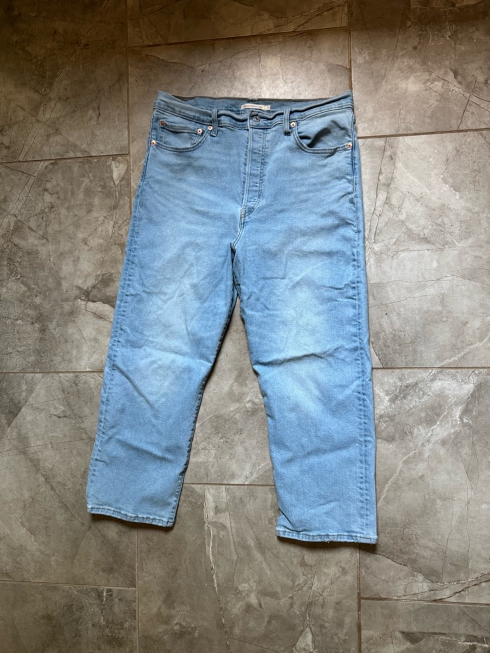 Levi's Ribcage Women's Jeans - Light Blue
